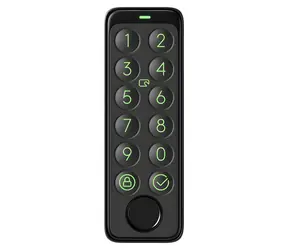 SwitchBot Tastatur schwarz / Tastensperre / Fingerabdruck / PIN-Code / Bluetooth / IP65
