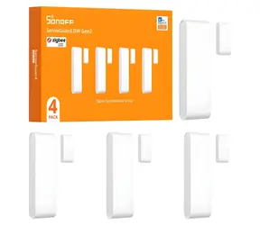 Sonoff SNZB-04PR2 4 Stück / Tür- und Fensteröffnungssensor / ZigBee 3.0 / Batterielebensdauer 3 Jahre