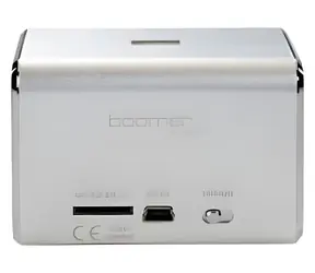 Ultron Boomer Cube Pro silber / Lautsprecher / 6 W RMS / MicroSD, USB / 4 Std. Akkulaufzeit