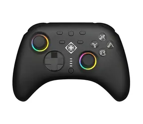 Deltaco GAM-198 schwarz / Gamepad / RGB / Bluetooth 5.3 / kabellos und kabelgebunden / für Nintendo Switch & PC