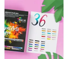Staedtler Pigment Arts Brushmarker / 36 Stück / Pinselspitze / schnelltrocknend