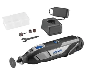 Dremel 8240-5 schwarz-grau / Multifunktions-Akkuwerkzeug / 12 V / 1 x 2 Ah / LED-Beleuchtung