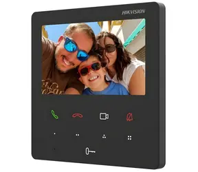 HIKVISION DS-KH6110-WE1 / IP-Heimmonitor / 4,3"-Touchscreen / PoE / Alarmanlage