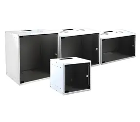 EFB WGB-1909WS.45 weiß / Wandschrank / 9 HE / Tiefe 450 mm / Tragfähigkeit 80 kg / unmontiert
