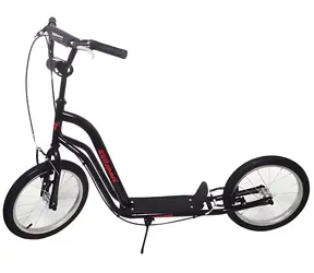 KUBIsport Tornado schwarz / Scooter / 16/16" Luftreifen