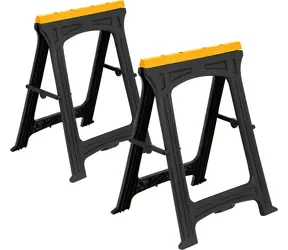 Vorel Sockelset, 2-teilig / Malersockel / ABS-Kunststoff, Polypropylen, TPR / Tragkraft 75 kg/Stück / 52 x 78 cm