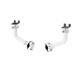 OPLITE ScreenLockPro R8/S8 weiß / Zusätzliche Monitorhalterung / Simracing / 45-57 Zoll / Kohlenstoffstahl, Aluminium