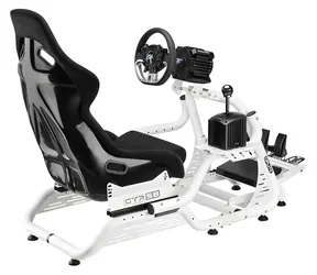 OPLITE OP-GTR-FSHW weiß / Lenkrad-Montageplatte / für GTR S8 FORCE / Stahl