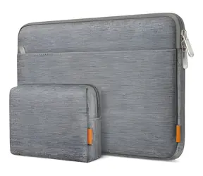 Inateck LB01005 grau / Laptoptasche / 13" / wasserdicht / mit Zubehörfach