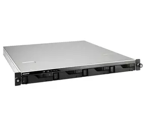Asustor Lockerstor 4RD AS6504RD 4-Bay grau / NAS-Server / Intel Atom C3538 2,1 GHz / 8 GB DDR4 / 4X GbE / Rack 1U