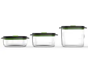 FoodSaver FFC026X / Vakuumdosen / 0,7 l, 1,2 l, 1,8 l / BPA-frei