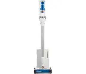 Shark BU3521EU Akku-Staubsauger Pro mit automatischer Entleerung, grau / Stielstaubsauger / Anti-Haarwickel-Funktion / Selbstreinigungsstation / 40 Min.