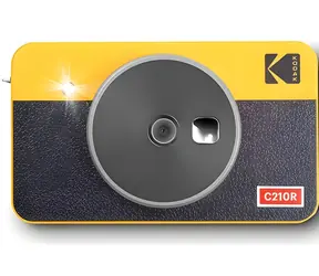 Kodak Mini Shot Combo 2 Retro Gelb / Sofortbildkamera / 10,2 MP / CMOS-Sensor / LCD-Display / 4-Pass-Druck