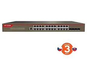 Marvo G5328X / Switch / 24x Gigabit RJ45 / 4X SFP+ 10G / L3 Cloud-Managed / 19"