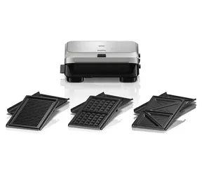 Braun SM5038 / Sandwichmaker und Waffeleisen / 2-in-1