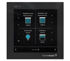 Homematic IP-Glasdisplay HmIP-WGD / Bedienfeld / Glasdisplay / Smart Home