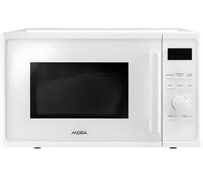 Mora MT423W weiß / Mikrowelle / 23 l / 800 W / freistehend / elektronische Steuerung