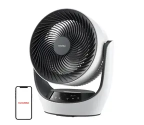 SwitchBot Tischventilator, weiß / Bluetooth / 4 Geschwindigkeitsstufen / batteriebetrieben / 90°-Oszillation