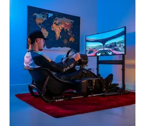OPLITE Nitrokart Monitorständer V2 schwarz / Monitorhalterung / für 1 Monitor
