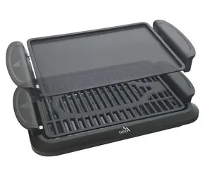 Cattara Omega 2in1 / Elektrogrill / 900-1100 W / 36x24 cm / Grillrost und Teppanyaki