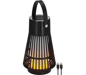 Brennenstuhl FL 100 A / LED-Außenleuchte / Flammeneffekt / 18650-Akku / IP44