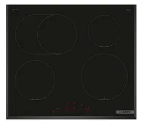BOSCH PIF651HC1E schwarz / Induktionskochfeld / 60 cm / 4 Kochzonen / Boost / Touch-Bedienung