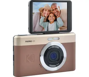 Kodak PixPro C1 braun / Kamera / 13 MP / 4X Zoom / 2,8" neigbares LCD / Full-HD-Video
