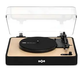 House of Marley Revolution EM-JT304-SB schwarz / Plattenspieler / Bluetooth / Riemenantrieb / 33-45-78 U/min
