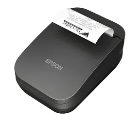 Epson TM-P80II Schwarz / Mobiler Belegdrucker / 203 dpi / 65 mm/s / Bluetooth 5.0 / USB-C / Automatischer Papierschneider
