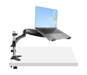 StarTech Laptop-Tischarm Schwarz / Halterung / VESA 75x75, 100x100 mm / Tragkraft 8 kg / Aluminium