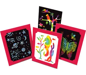 Melissa & Doug Deluxe Rubbelbilder, 16-teiliges Kreativset, 21,5 x 14 cm, ab 4 Jahren