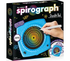 Elektronischer LCD-Spirograph / Kreativset / 4 Cyclex-Vorlagen / doppelseitiger Stift