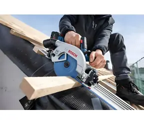 BOSCH GKS 18V-57-2 GX Professional / Akku-Kreissäge / 18 V / Schnitttiefe 57 mm / ohne Akku und Ladegerät / L-BOXX