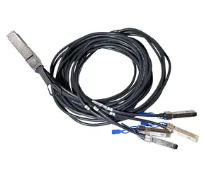 Mikrotik DQ+BC0003-DS+ / Breakout-Kabel / 200G/400G auf 4X 50G / MiniGBIC-Module / QSFP56 / 3 m