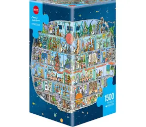 HEYE Puzzle Raumschiff / 1500 Teile / 80 × 60 cm