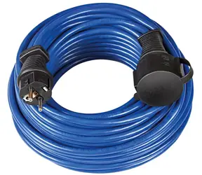 Brennenstuhl Verlängerungskabel 25 m blau / Verlängerungskabel / IP44 / bis -35°C / für den Außenbereich