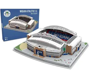STADION 3D-REPLIK 3D-Puzzle DW Stadium - Wigan Athletic / 73 Teile / 33,1 x 26,3 x 10 cm