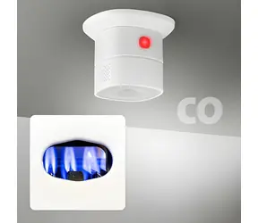 Alecto SMARTCOA10 / Kohlenmonoxidmelder / Tuya- und SMART -Life-Anwendungen / 85 dB / Funktioniert auch ohne Verbindung