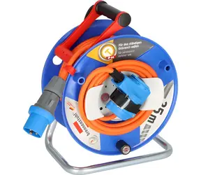 Brennenstuhl Garant G CEE 3 orange / Kabeltrommel / CEE / 23+2 m / IP44 / 230 V / 16 A