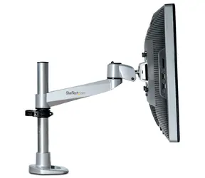 StarTech Schreibtisch-Monitorarm Silber / Monitorarm / 12"-34" / Tragkraft 14 kg / Neigung -15° bis 90°