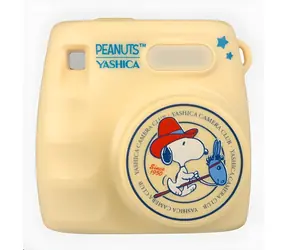 YASHICA x Peanuts Mini-Digitalkamera Creme / Digitalkamera / 8 MP / Full-HD-Video / 2,4"-LCD