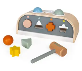 JANOD Holzhammer und Formensortierspiel / ab 12 Monaten