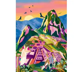 PIECES & PEACE Puzzle Machu Picchu / 1000 Teile / 47,8 x 69 cm