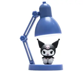 Bluesky Kuromi lila Tischleuchte / LED / Fernbedienung / austauschbare Leuchtfigur / batteriebetrieben
