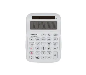 Maul ECO MJ 555 schwarz / Tischrechner / zehnstellig / solarbetrieben