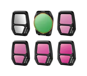 Sunnylife A3S-FI929 / Set mit 6 Filtern / MCUV, CPL, ND8, ND16, ND32, ND64 / für DJI Air 3S