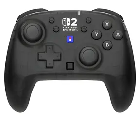 HORI Wireless HORIPAD Turbo schwarz / Kabelloser Controller für Nintendo Switch 2 / TMR-Joysticks / 10 Stunden Akkulaufzeit