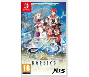 NIS America Ys X: Nordics - Deluxe Edition / Spiel für Nintendo Switch / Action-Rollenspiel / Englisch / ab 12 Jahren