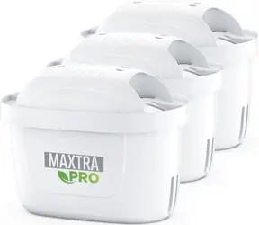 Brita MAXTRA PRO Experte für hartes Wasser, 3 Stück / Filterkartusche / Kapazität 150 l / Lebensdauer 1 Monat / für Brita -Krüge