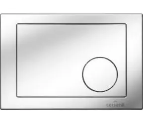 Cersanit Link Chromglanz / Spülknopf / für WC